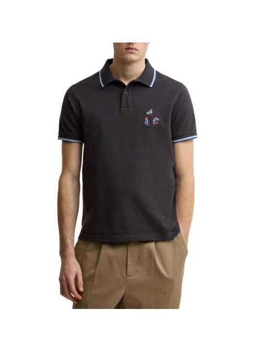 POLO MARINE LISERE RAYE HAMECONS PAUL SMITH MML1555 NY74 BARBOUR HOMME boutique Strasbourg front