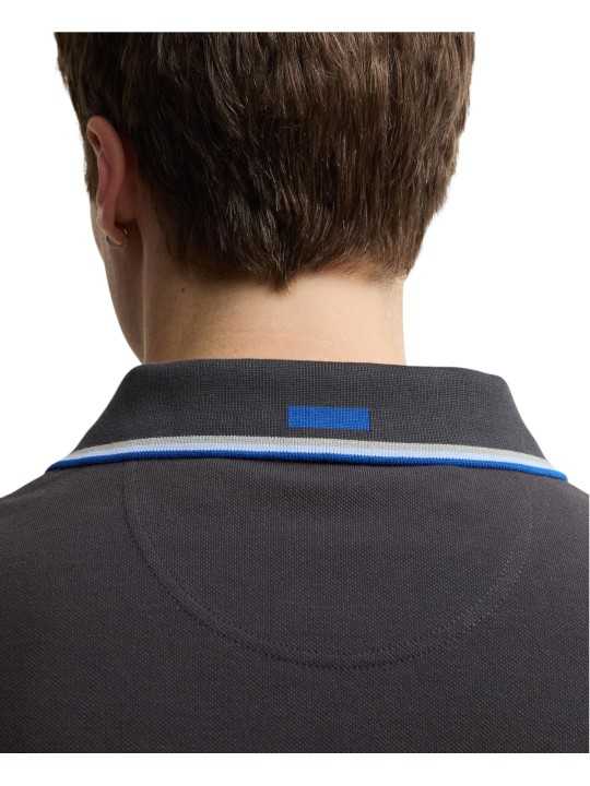 POLO MARINE LISERE RAYE HAMECONS PAUL SMITH MML1555 NY74 BARBOUR HOMME boutique Strasbourg col