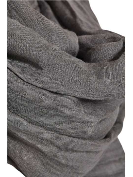 CHECHE PASHMINA EUCALYPTUS SANDY MEGA 140X200 RP01F6469 SCAR 35 RICK OWENS boutique Strasbourg détail