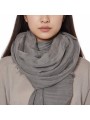 CHECHE PASHMINA EUCALYPTUS SANDY MEGA 140X200 RP01F6469 SCAR 35 RICK OWENS boutique Strasbourg front