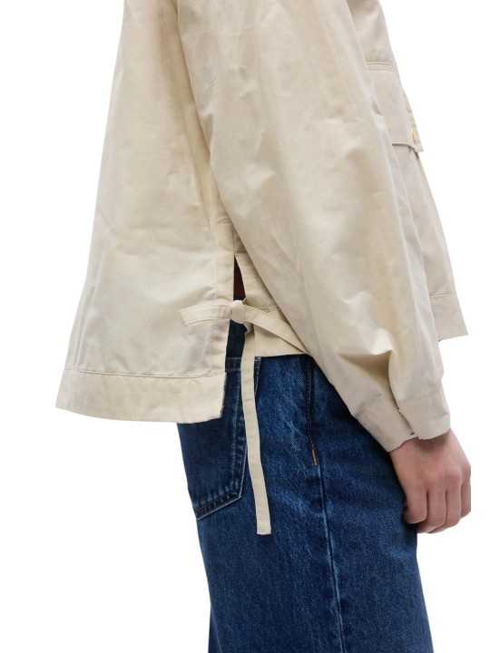 VESTE COURTE SABLE COL VELOURS FENTES LIENS MEDLAND LSP0304 CR31 BARBOUR FEMME fentes