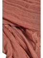 CHECHE PASHMINA CORAL SANDY MEGA 140X200 RP01F6469 SCAR 83 RICK OWENS FEMME tissu
