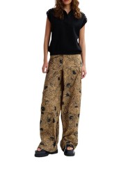 POLO JOLINE SANS MANCHES NOIR EPAULES ORNEES BLANC CASSE JOLINEBL34 ESSENTIEL ANTWERP look