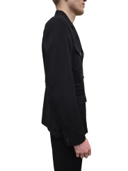 VESTE NOIR MULTIPOCHES TAILLE AJUSTEE M1R 2356 V01746 79 PAUL SMITH HOMME profil