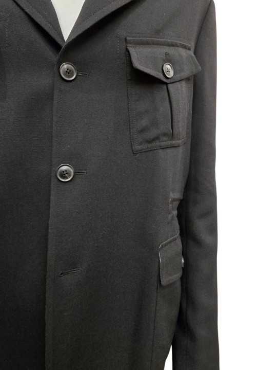 VESTE NOIR MULTIPOCHES TAILLE AJUSTEE M1R 2356 V01746 79 PAUL SMITH HOMME détail