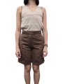 BERMUDA COTON LIN LYOCELL CHOCO BRIGITT MB372 107 MASONS FEMME Strasbourg boutique vêtements complet