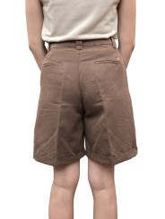 BERMUDA COTON LIN LYOCELL CHOCO BRIGITT MB372 107 MASONS FEMME Strasbourg boutique vêtements dos