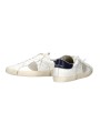 Sneakers Paris cuir blanc spoiler navy PRSX PRLU VZ03 Philippe Model homme boutique Strasbourg baskets vue
