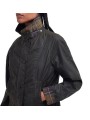 VESTE BEADNELL VERT OLIVE LWX 0668 OL71 BARBOUR FEMME STRASBOURG profil