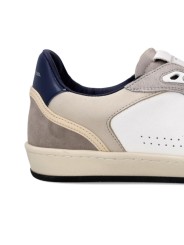 SNEAKERS PGAL CUIR BLANC SUEDE TAUPE PGLU VD02 PHILIPPE MODEL HOMME boutique Strasbourg baskets shop store online spoiler