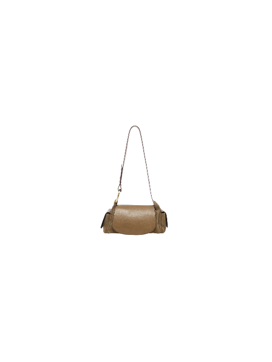 SAC MARINE VIGNE EN CUIR TAUPE CLARIS VIROT bag Strasbourg boutique shop store online-MAR-CUI-TAU-4657A vue