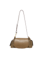 SAC MARINE VIGNE EN CUIR TAUPE CLARIS VIROT bag Strasbourg boutique shop store online-MAR-CUI-TAU-4657A vue