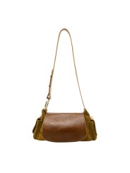 SAC MARINE VIGNE EN CUIR TABAC CLARIS VIROT bag Strasbourg boutique shop store online-MAR-CUI-TAB-4658A front