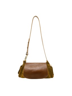 SAC MARINE VIGNE EN CUIR TABAC CLARIS VIROT bag Strasbourg boutique shop store online-MAR-CUI-TAB-4658A front