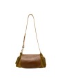 SAC MARINE VIGNE EN CUIR TABAC CLARIS VIROT bag Strasbourg boutique shop store online-MAR-CUI-TAB-4658A front
