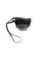 Porte téléphone suède cuir damier noir Misha Claris Virot 4539 MISHA CHECK EMBOSSE NOIR boutique Strasbourg shop store sac vue