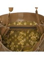 Sac Denise sangle tressée réglable suède taupe Claris Virot 4633 boutique Strasbourg store shop online bag int