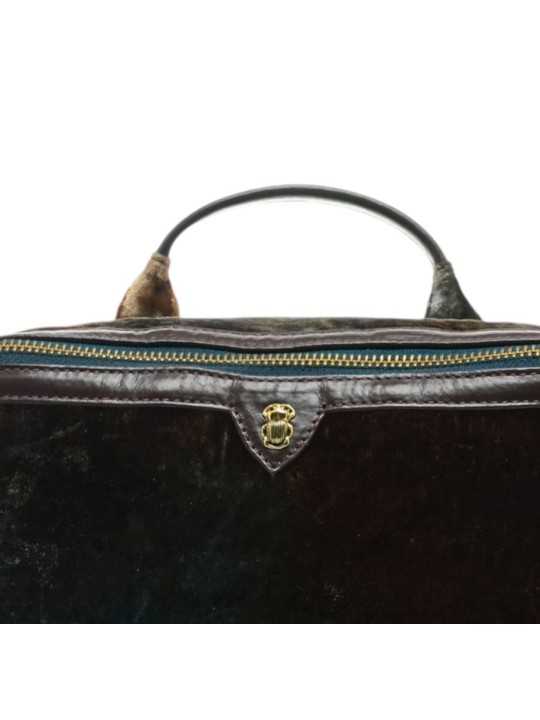 Trousse de toilette pan de velours Charlotte terracilo Claris Virot 4560 boutique Strasbourg store bag 2