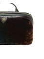 Trousse de toilette pan de velours Charlotte terracielo Claris Virot 4560 boutique Strasbourg store bag vue