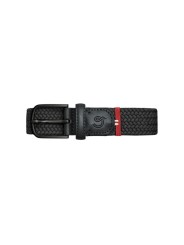CEINTURE ATLANTA BLACK BLACK BUCKLE LA BOUCLE belt Boutique Strasbourg base