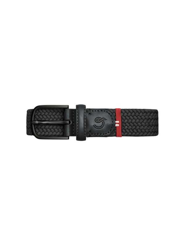 CEINTURE ATLANTA BLACK BLACK BUCKLE LA BOUCLE belt Boutique Strasbourg base