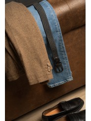 CEINTURE ATLANTA BLACK BLACK BUCKLE LA BOUCLE belt Boutique Strasbourg-