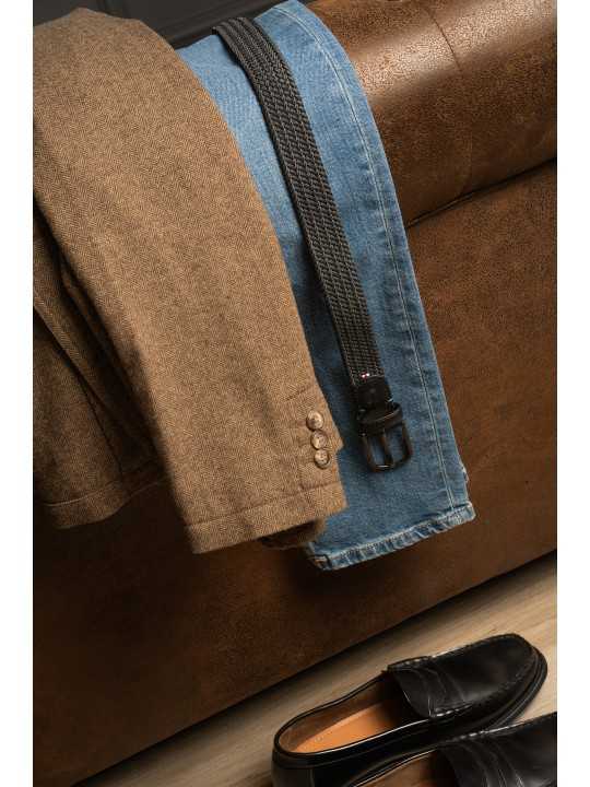 CEINTURE ATLANTA BLACK BLACK BUCKLE LA BOUCLE belt Boutique Strasbourg-
