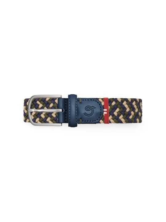 CEINTURE BIARRITZ TRIO NAVY BLUE GREEN BEIGE LA BOUCLE STRASBOURG BOUTIQUE 1
