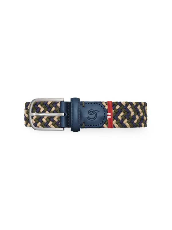 CEINTURE BIARRITZ TRIO NAVY BLUE GREEN BEIGE LA BOUCLE STRASBOURG BOUTIQUE 1
