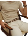 CEINTURE CANTERBURY CHEVRON CLUB BROWN & BEIGE LA BOUCLE STRASBOURG 2