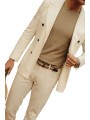 CEINTURE CANTERBURY CHEVRON CLUB BROWN & BEIGE LA BOUCLE STRASBOURG 3