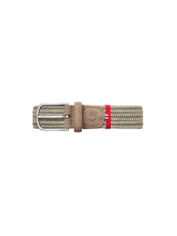 CEINTURE LAZIO SUEDE WAXED COTTON TAUPE LA BOUCLE STRASBOURG FASHION 1