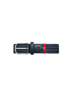 CEINTURE PUGLIA WAXED COTTON DARK BLUE LA BOUCLE STRASBOURG FASHION focus