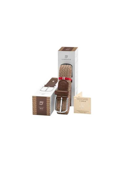 CEINTURE SYLT DUO BROWN LA BOUCLE STRASBOURG FASHION focus 1