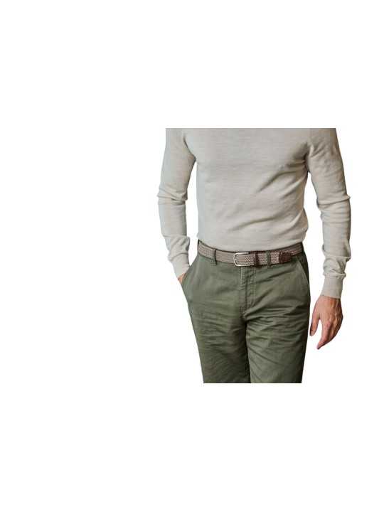 CEINTURE SYLT DUO BROWN LA BOUCLE STRASBOURG FASHION porté