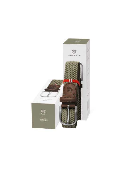 CEINTURE VERBIER MONO DESERT TAUPE LA BOUCLE STRASBOURG FASHION packaging