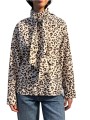 CHEMISE LAVALLIERE LEOPARD BLANCHE MARRON KHALEESI K3BA Strasbourg Fashion avant