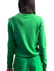 PULL VERT LAPIN ROSE KAPITAL K3KQ ESSENTIEL ANTWERP Strasbourg fashion dos
