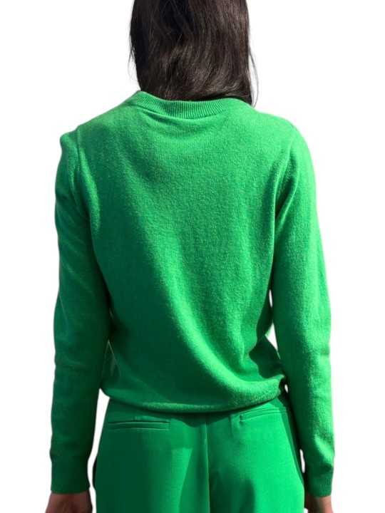 PULL VERT LAPIN ROSE KAPITAL K3KQ ESSENTIEL ANTWERP Strasbourg fashion dos