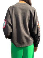 SWEAT SEQUINS MULTI KARNAVAL K1CH ESSENTIEL ANTWERP Strasbourg fashion dos