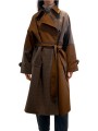 MANTEAU TRENCH KAGU PATCH CAMEL PRINCE DE GALLE CHOCO K1BA Strasbourg fashion avant