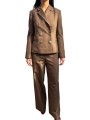 VESTE FIT PRINCE DE GALLE BRUN BLEU BOUTON BIJOUX KARINA K2CG Strasbourg fashion look