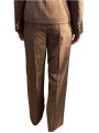 PANTALON PRINCE DE GALLES BRUN BLEU TAILLE ELASTIQUE KELLINE K2CG Strasbourg fashion dos
