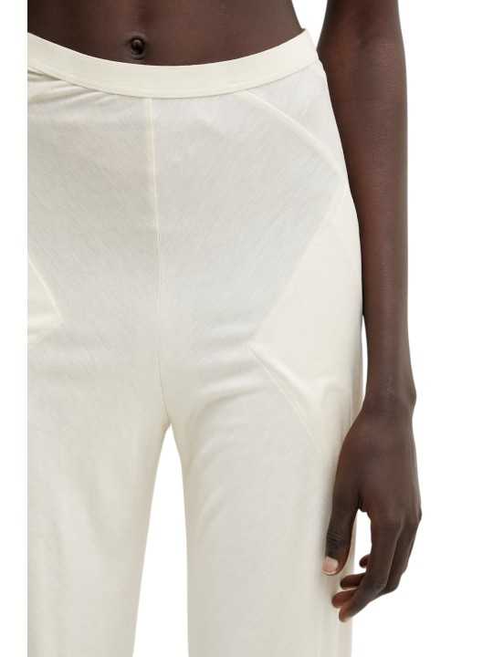 PANTALON BIAS JERSEY VISCOSE BUTTER LI01F7332 RV 81 RICK OWENS LILIES FEMME zoom