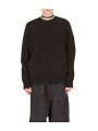 PULL COL ROND YACK MARRON UK05 08 ISABEL BENENATO HOMME STRASBOURG look