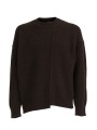 PULL COL ROND YACK MARRON UK05 08 ISABEL BENENATO HOMME STRASBOURG solo