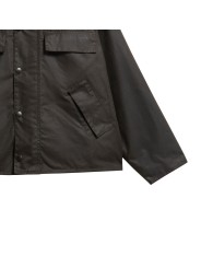 BLOUSON TRANSPORT BRUN RUSTIC MWX 2569 BR91 BARBOUR HOMME VESTE BOUTIQUE DETAIL