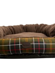 LIT CHIEN TOUTOUNE TARTAN INT POLAIRE 35CM DAC 0121 TN11 Barbour dog boutique Strasbourg shop store détail