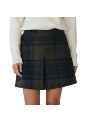 JUPE TARTAN SHADOW VERT BLEU PLIS MARLOW LSK 0180 TN43 Barbour femme shop boutique Strasbourg vue