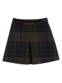 JUPE TARTAN SHADOW VERT BLEU PLIS MARLOW LSK 0180 TN43 Barbour femme shop boutique Strasbourg flat